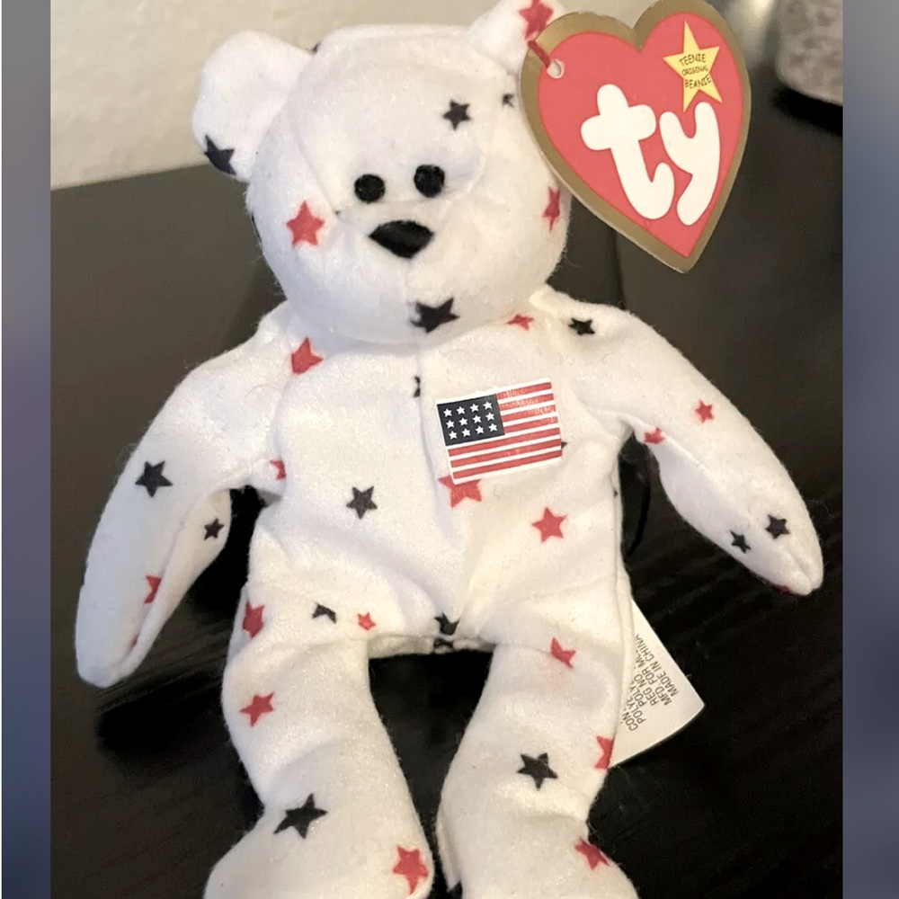 *RETIRED* TY Glory Teenie Beanie Baby McD with tag errors